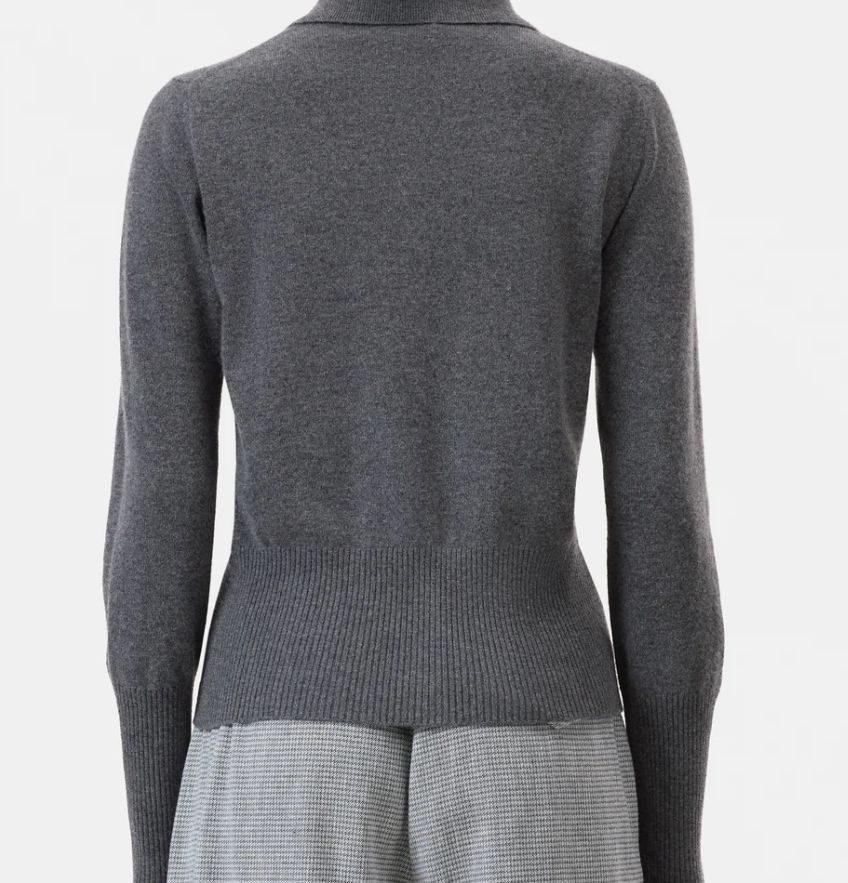 Cashmere Cardigan With Collar