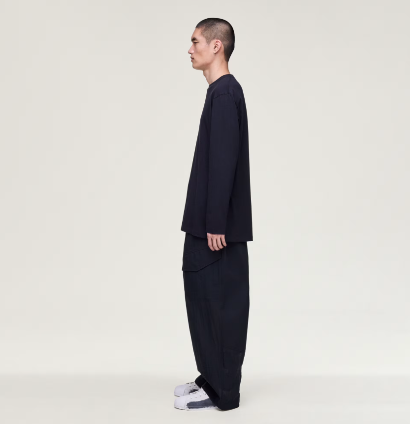 Y-3 Logo Long Sleeve Tee 