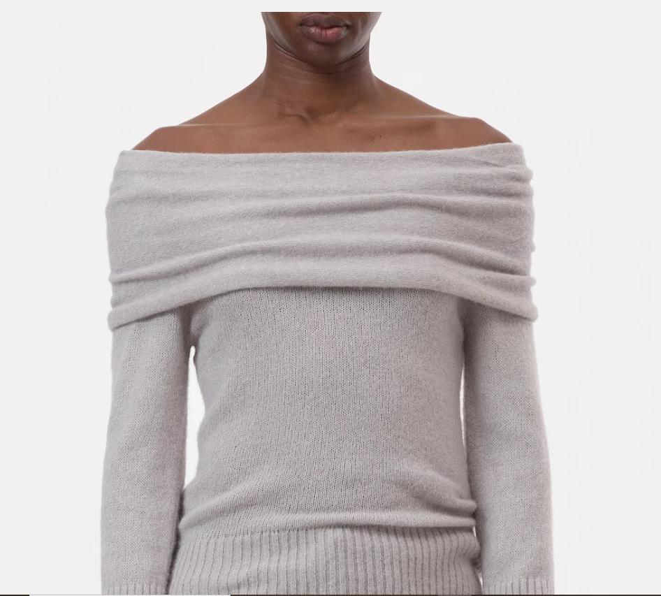 Wide Collar Long Sleeve