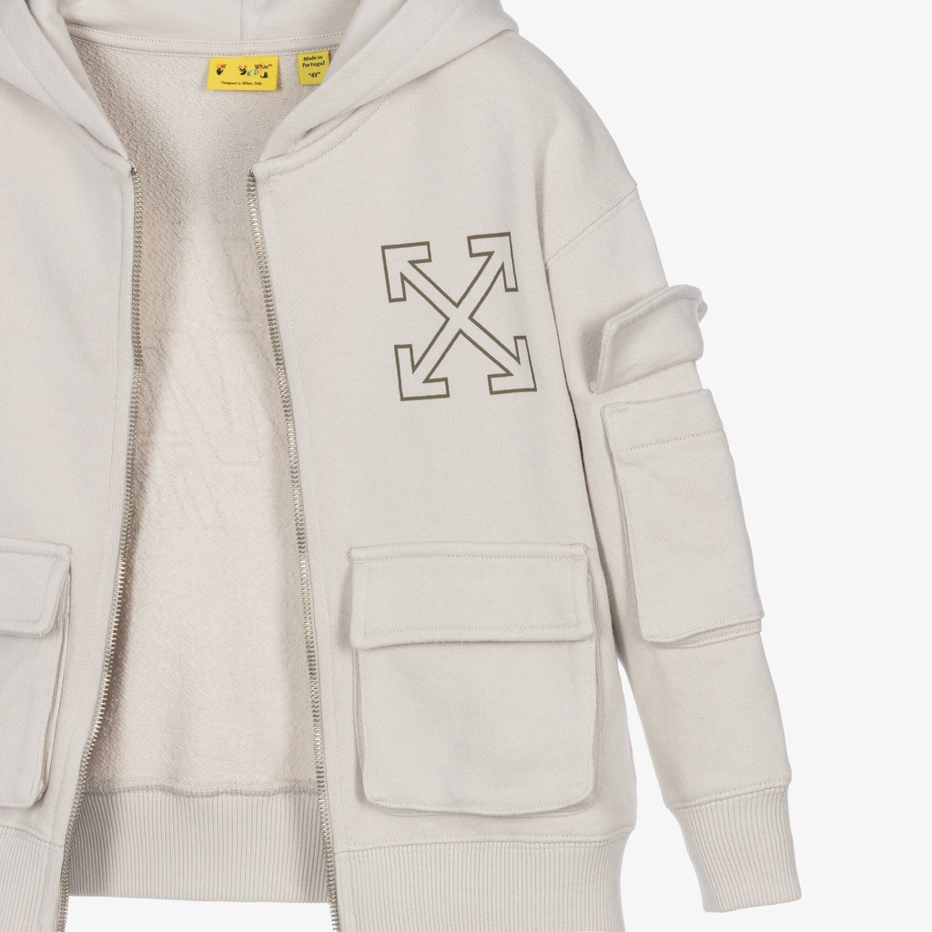 Arrow Cargo Hoodie Zip