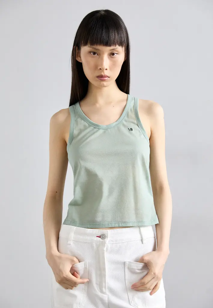 Cotton Crepe Tank