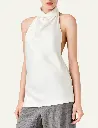 Satin Halterneck Top