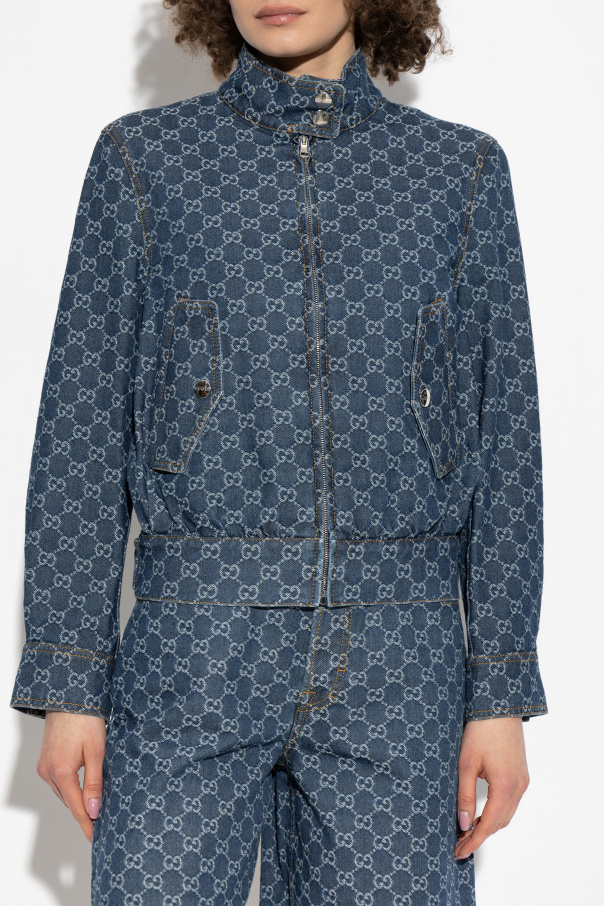 Denim Gg Jacquard Jacket
