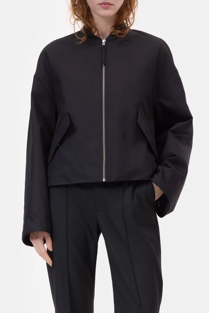 Bomber Jacket Made Of A Cotton Blend