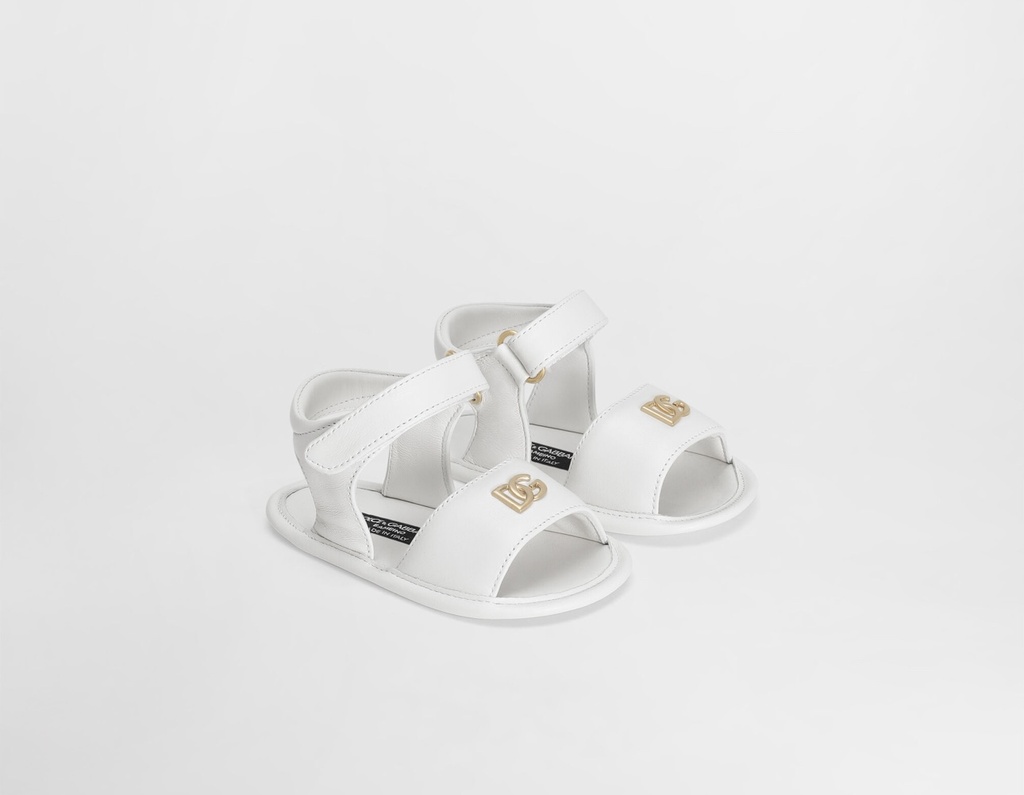 Lambskin Nappa Sandals With DG Logo