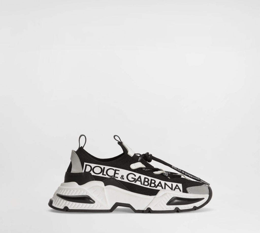 Knit Airmaster Sneakers With Dolce&Gabbana Logo