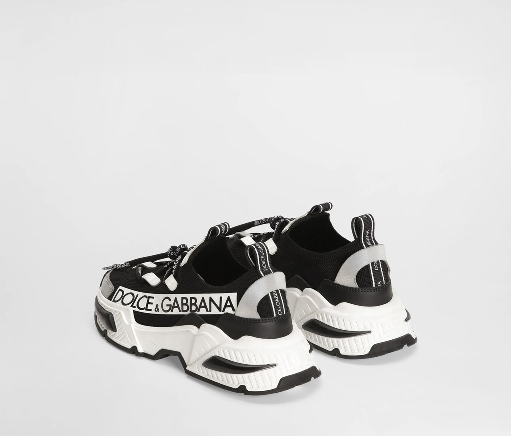 Knit Airmaster Sneakers With Dolce&Gabbana Logo