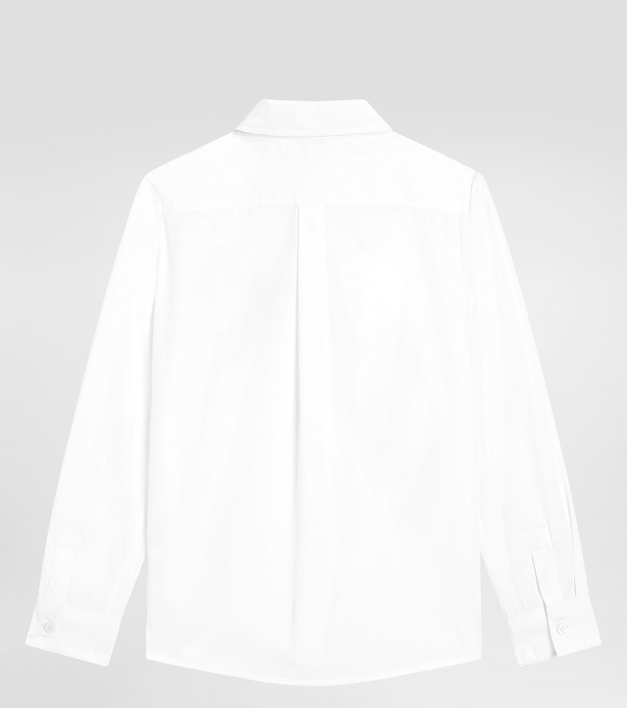 Poplin Shirt With Embroidery
