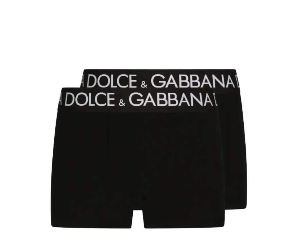 Stretch Cotton Regular-Fit Boxers Two-Pack