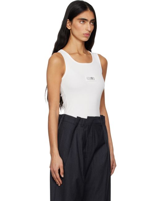 Ribbed Jersey Tank Top