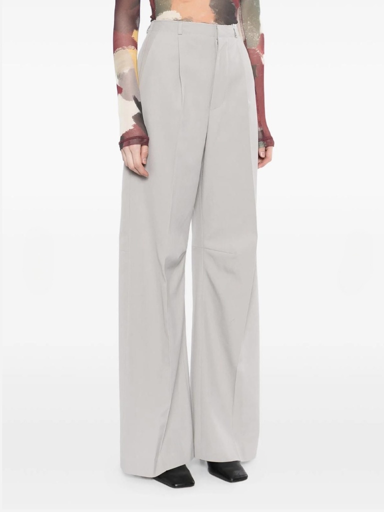 Wide Wool Trousers