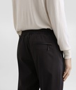 Wool Canvas Jogging Trousers