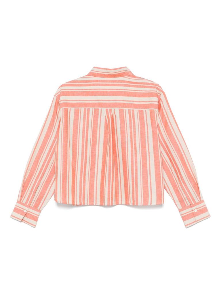 Croped Overside Shirt Women'S Blouses