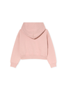 ARROW STUDS CARGO CROP HOODIE ROSE PINK