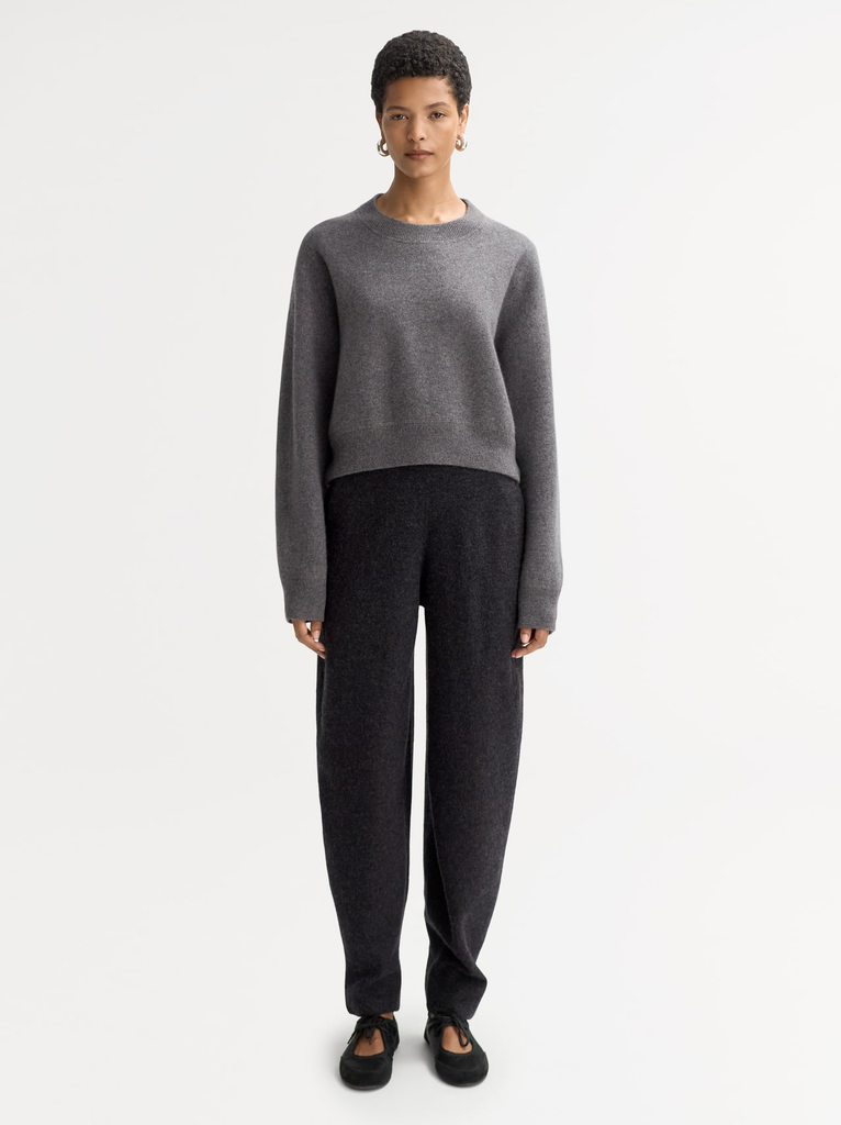 Double Faced Crewneck