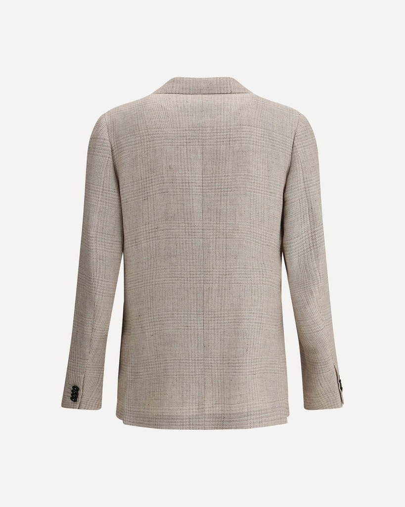 Chech Linen & Wool Shirt Jacket 
