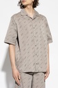 Cot Nyl Jacquard Bowling Shirt