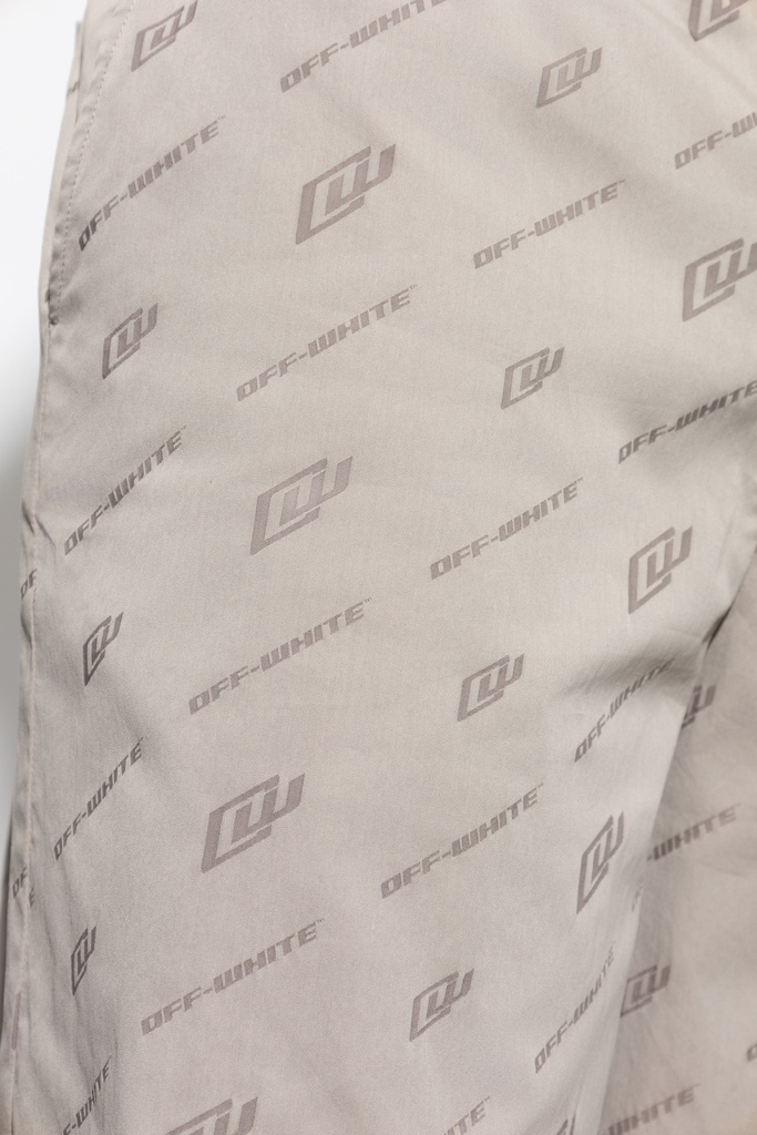 Cot Nyl Jacquard Bowling Shorts 