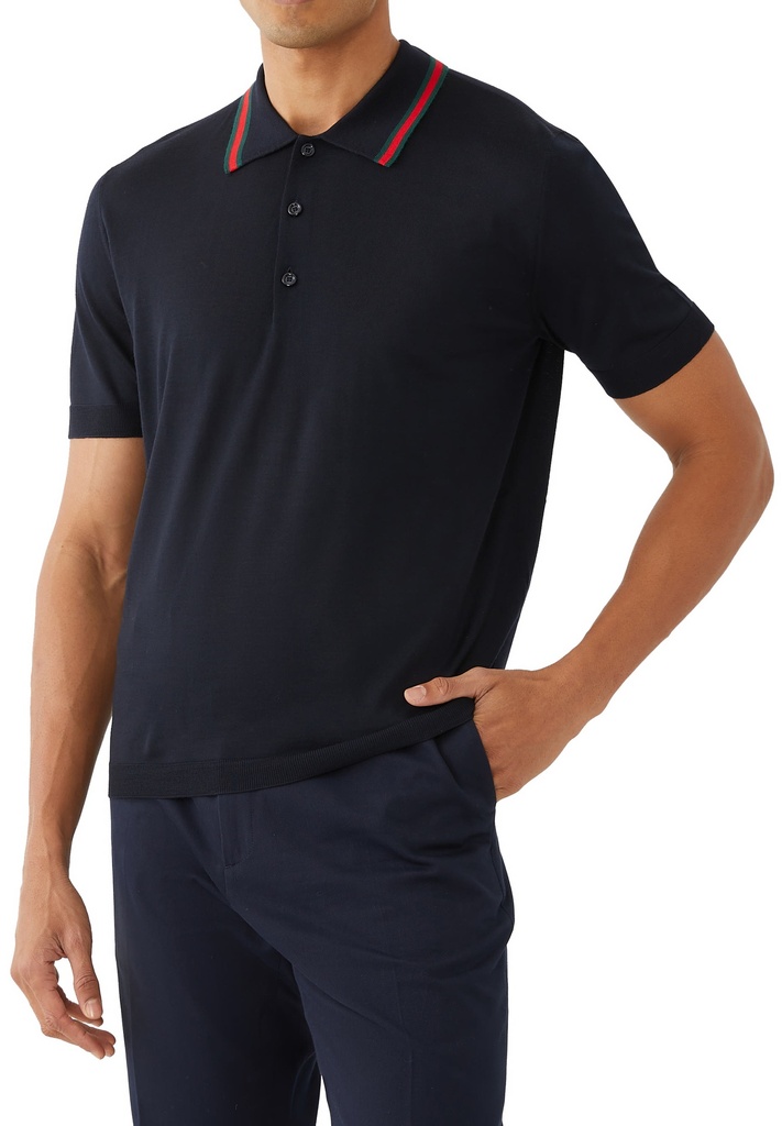 Gucci Polo Black/Logo T-shirt