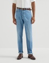 Lightweight Old Denim Iconic Fit Five-Pocket Trousers/Light Blue 