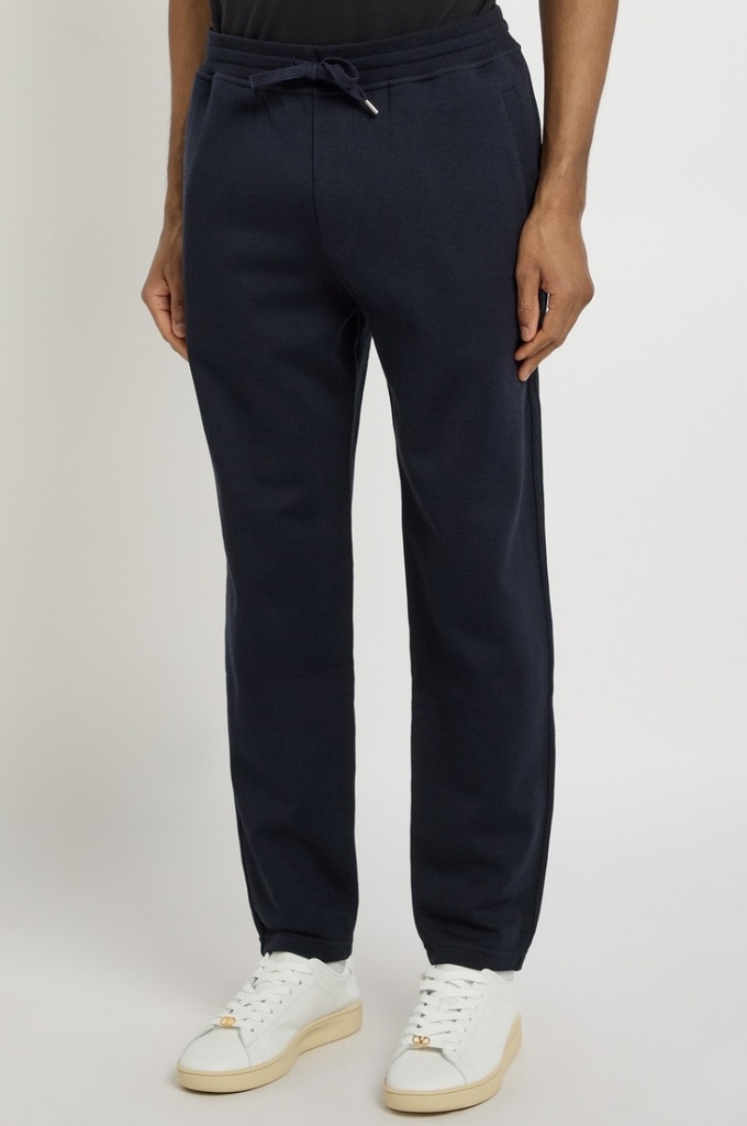 Cotton Cashmere And Silk French Terry Double Cloth Trousers
