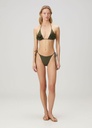 String Tie Swim Bottom In Khaki