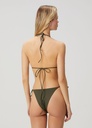 String Tie Swim Bottom In Khaki