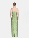 Ladies Dress Brocade Bamboo Maxi Dress