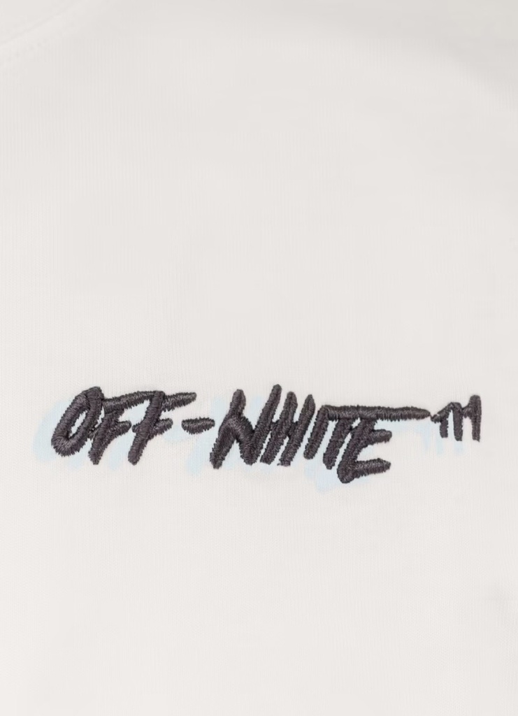 Shadow Logo T-Shirt- Off Logo S/S Slim Tee 