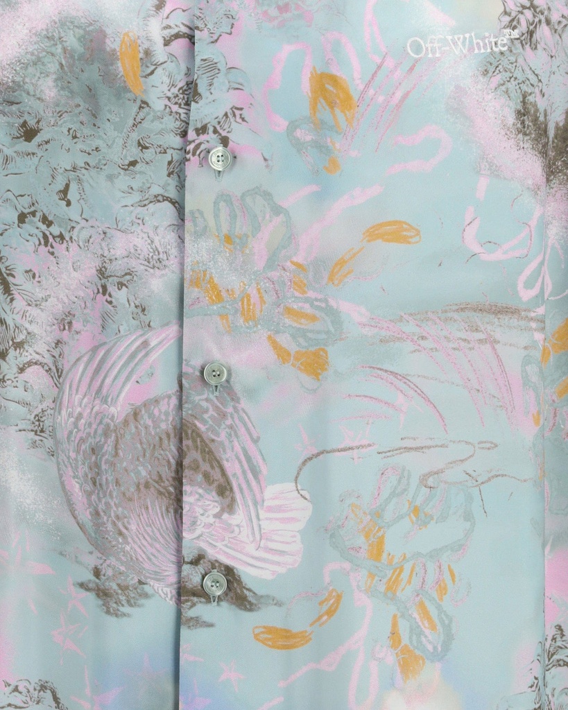 Printed Bowling Shirt