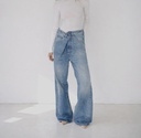 Trousers Ines - Fold Over Denim Light 