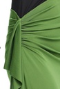 Long Sleeve Ruched Detail Gown