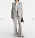 Dropped Waist Straight Leg Classic Tailoring 