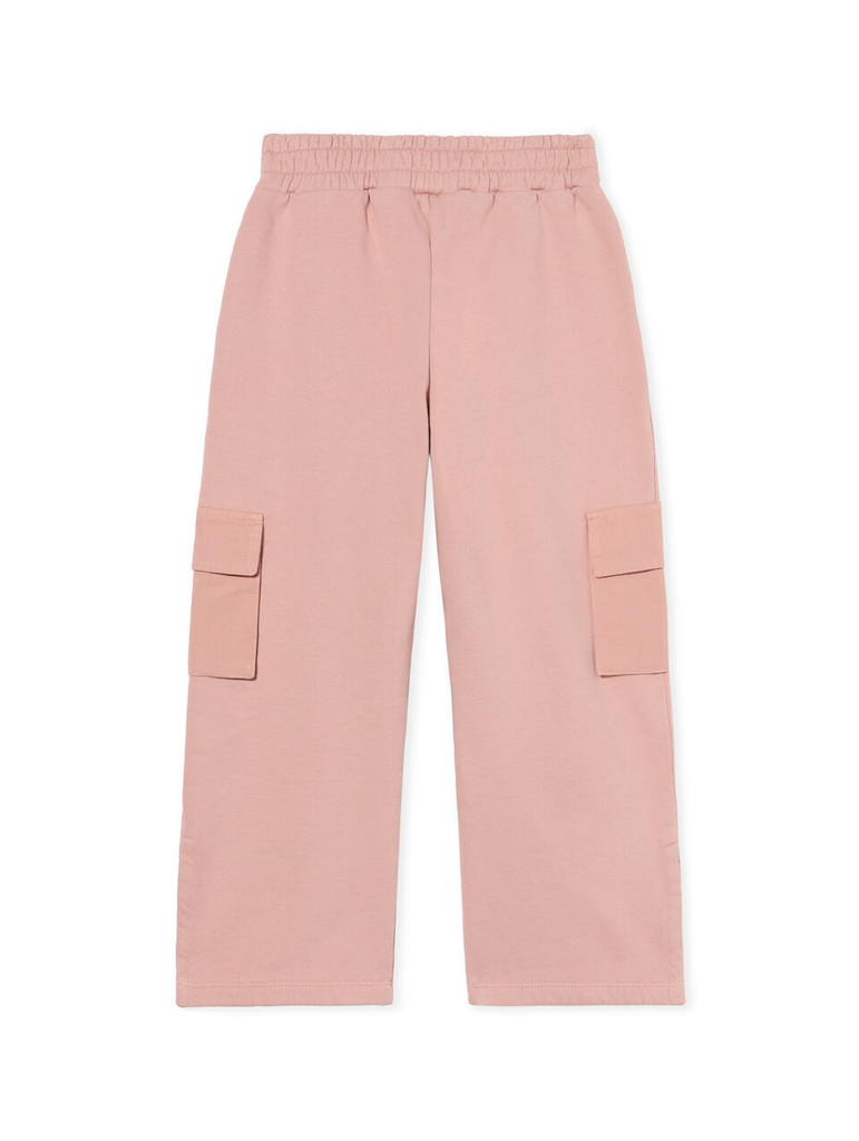 ARROW STUDS CARGO PANT ROSE PINK - DARK