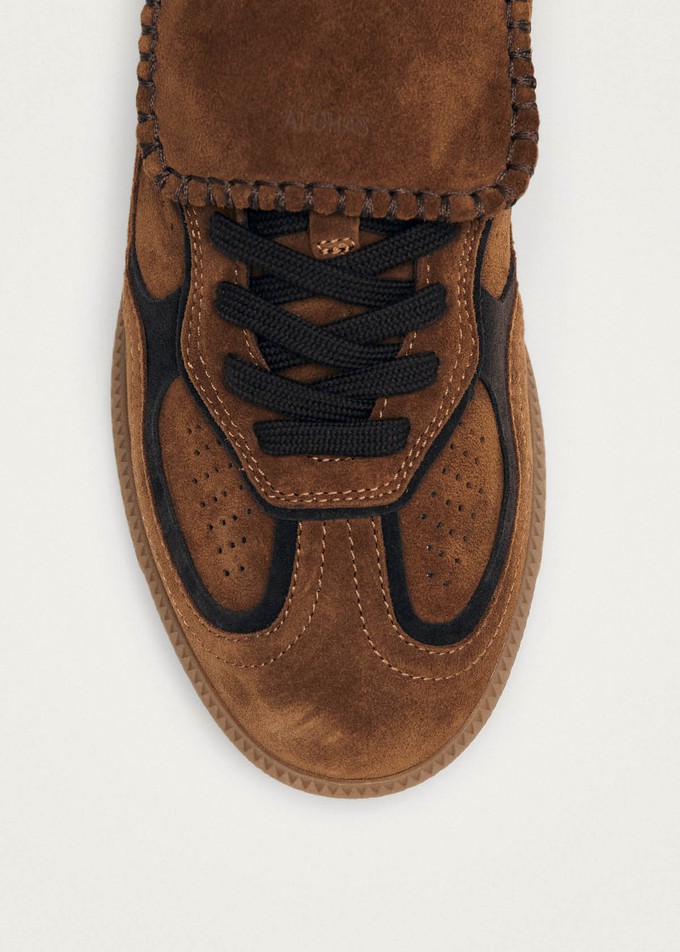 Tb.490 Club Suede Brown Leather Sneakers