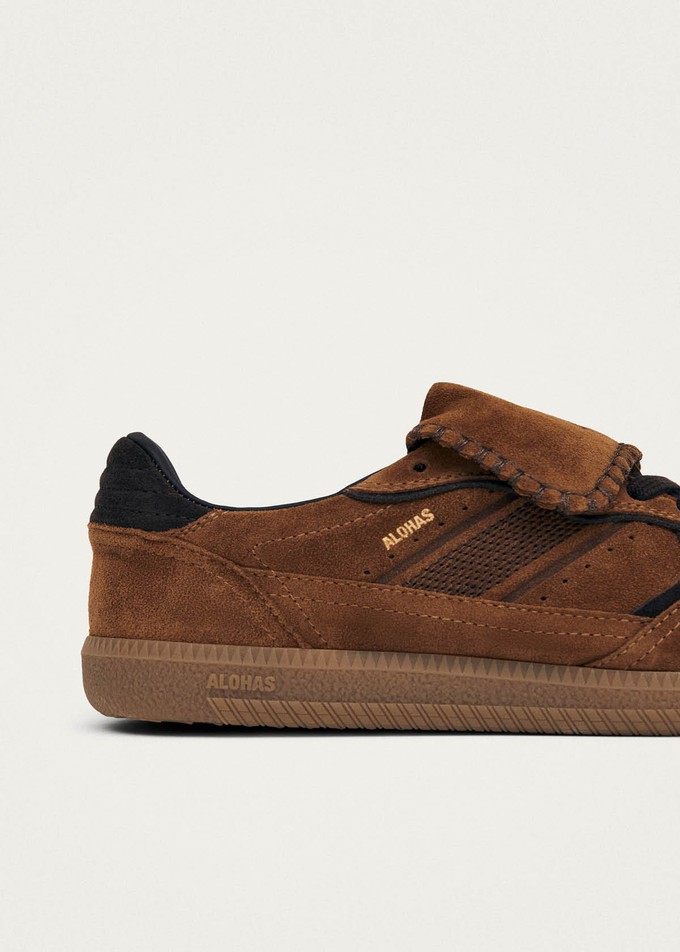 Tb.490 Club Suede Brown Leather Sneakers