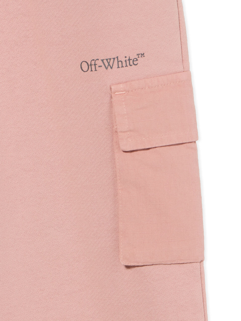 ARROW STUDS CARGO PANT ROSE PINK - DARK