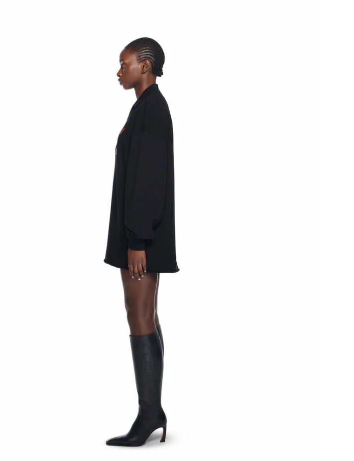 Sporty Polo Sweatdress