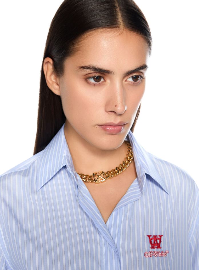 Striped Poplin Shirt