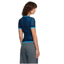 MESH DOUBLE LAYER S/S CREW 