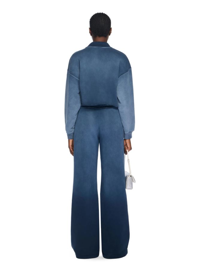 Laundry Crop Polo Logo Sweatshirt