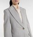 Sb Boyfriend Jacket Stripe Tailoring