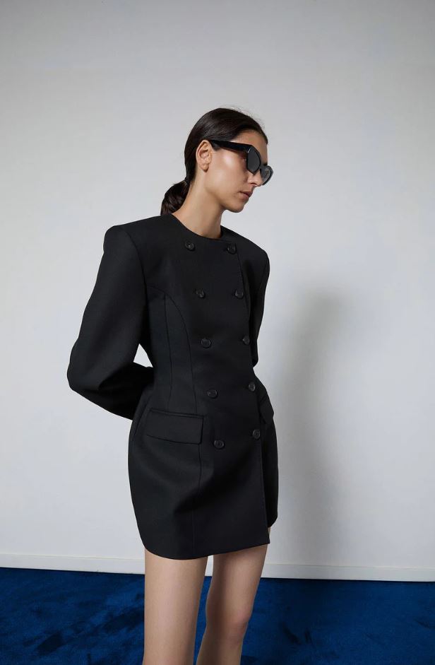 Blazer Sculpted Collarless