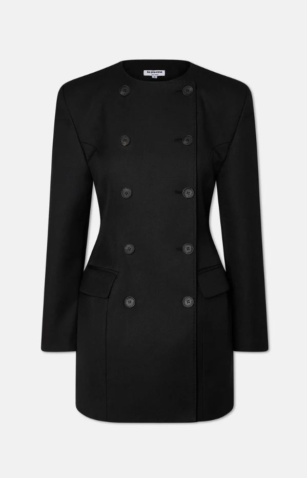 Blazer Sculpted Collarless