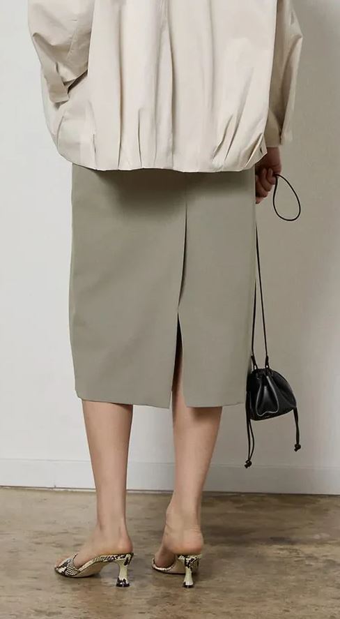 Asymetric Long Skirt