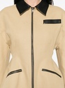 Neutral Fitted Jacket 
