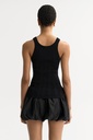 Fine Knit Rib Singlet 