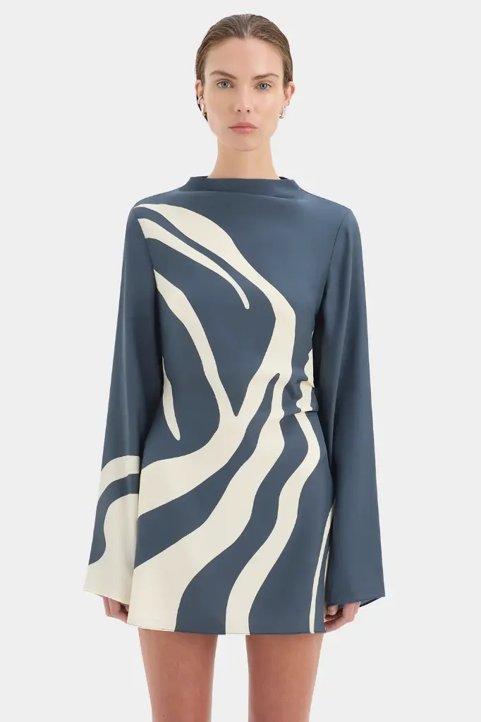 Lilou Long Sleeve Mini Dress