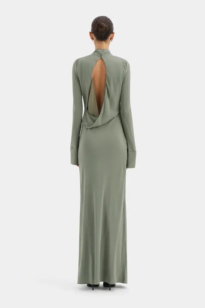Rosseau Open Back Gown