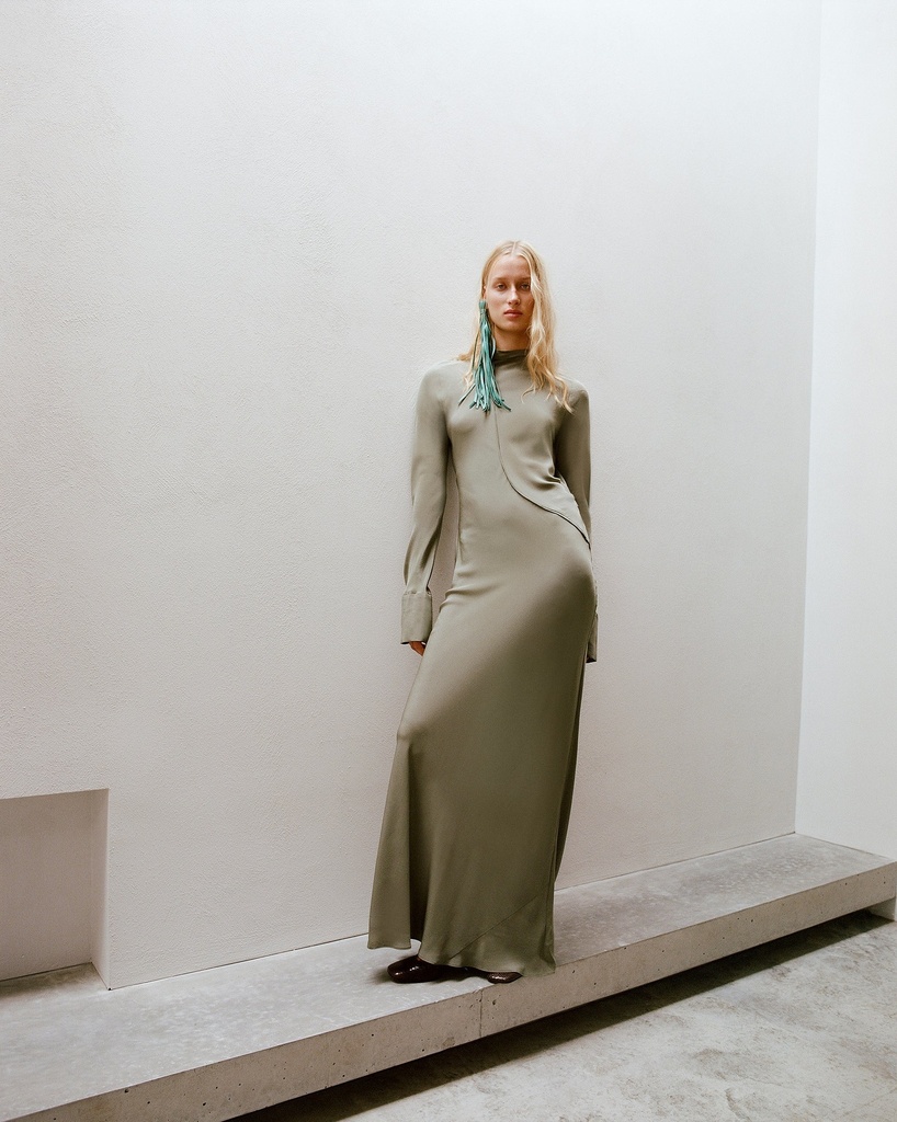 Rosseau Open Back Gown